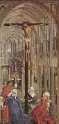 Rogier van der Weyden Crucifixion in a Church (mk08) china oil painting reproduction